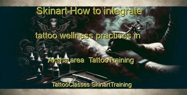 Skinart How to integrate tattoo wellness practices in Aksha area | #TattooTraining #TattooClasses #SkinartTraining-Russia