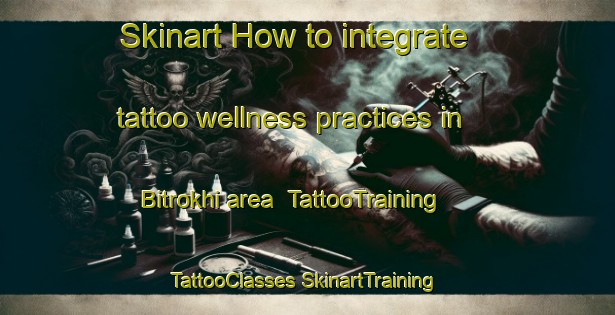 Skinart How to integrate tattoo wellness practices in Bitrokhi area | #TattooTraining #TattooClasses #SkinartTraining-Russia