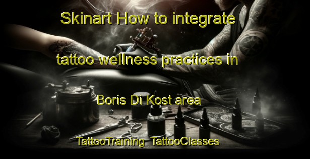 Skinart How to integrate tattoo wellness practices in Boris Di Kost area | TattooTraining | TattooClasses | SkinartTraining-Russia