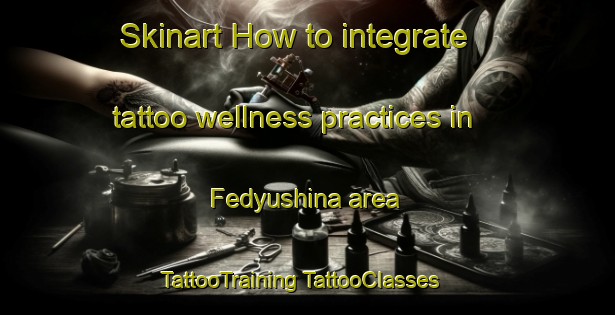 Skinart How to integrate tattoo wellness practices in Fedyushina area | #TattooTraining #TattooClasses #SkinartTraining-Russia