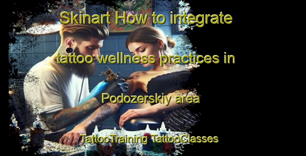 Skinart How to integrate tattoo wellness practices in Podozerskiy area | #TattooTraining #TattooClasses #SkinartTraining-Russia