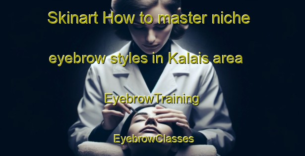 Skinart How to master niche eyebrow styles in Kalais area | EyebrowTraining | EyebrowClasses | SkinartTraining-Russia