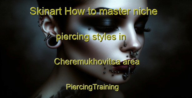 Skinart How to master niche piercing styles in Cheremukhovitsa area | PiercingTraining | PiercingClasses | SkinartTraining-Russia