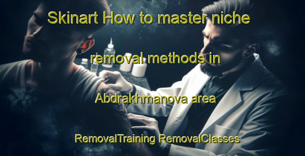 Skinart How to master niche removal methods in Abdrakhmanova area | #RemovalTraining #RemovalClasses #SkinartTraining-Russia