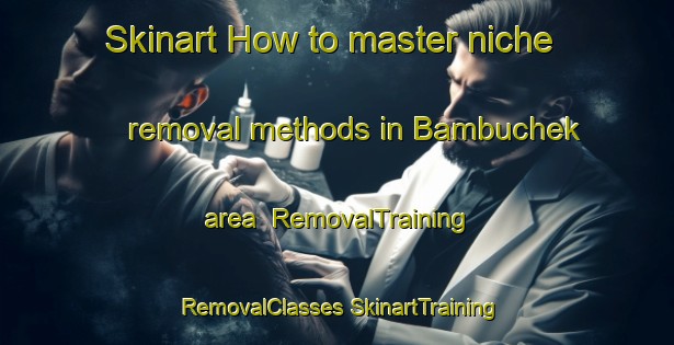 Skinart How to master niche removal methods in Bambuchek area | #RemovalTraining #RemovalClasses #SkinartTraining-Russia