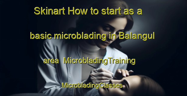 Skinart How to start as a basic microblading in Balangul area | MicrobladingTraining | MicrobladingClasses | SkinartTraining-Russia