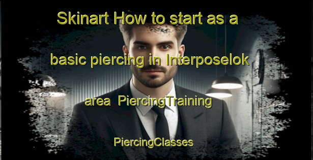 Skinart How to start as a basic piercing in Interposelok area | PiercingTraining | PiercingClasses | SkinartTraining-Russia