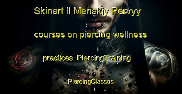 Skinart Il Menskiy Pervyy courses on piercing wellness practices | #PiercingTraining #PiercingClasses #SkinartTraining-Russia