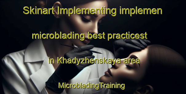 Skinart Implementing implemen microblading best practicest in Khadyzhenskaya area | #MicrobladingTraining #MicrobladingClasses #SkinartTraining-Russia