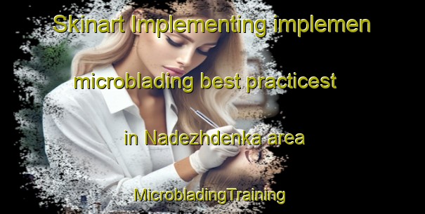 Skinart Implementing implemen microblading best practicest in Nadezhdenka area | #MicrobladingTraining #MicrobladingClasses #SkinartTraining-Russia