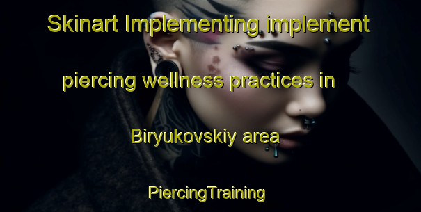 Skinart Implementing implement piercing wellness practices in Biryukovskiy area | #PiercingTraining #PiercingClasses #SkinartTraining-Russia