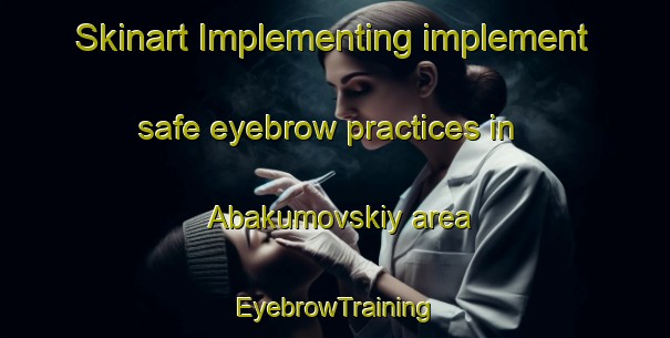 Skinart Implementing implement safe eyebrow practices in Abakumovskiy area | EyebrowTraining | EyebrowClasses | SkinartTraining-Russia