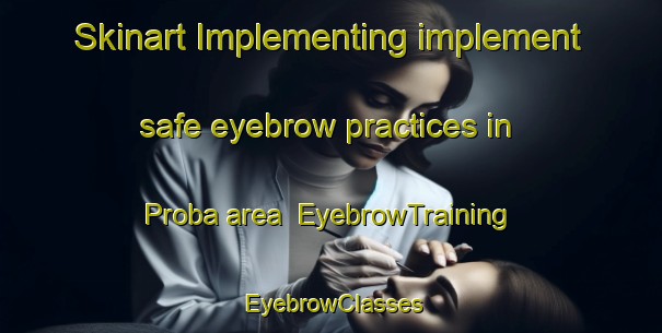 Skinart Implementing implement safe eyebrow practices in Proba area | EyebrowTraining | EyebrowClasses | SkinartTraining-Russia