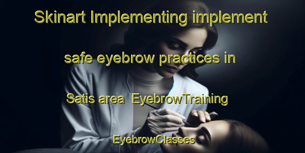 Skinart Implementing implement safe eyebrow practices in Satis area | EyebrowTraining | EyebrowClasses | SkinartTraining-Russia