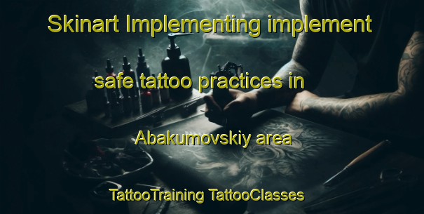 Skinart Implementing implement safe tattoo practices in Abakumovskiy area | #TattooTraining #TattooClasses #SkinartTraining-Russia