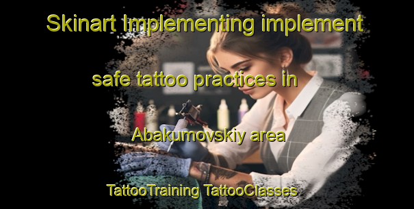 Skinart Implementing implement safe tattoo practices in Abakumovskiy area | #TattooTraining #TattooClasses #SkinartTraining-Russia