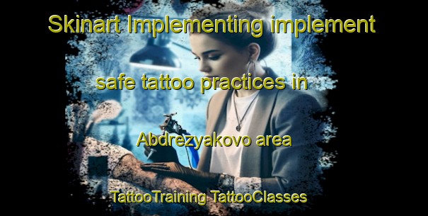 Skinart Implementing implement safe tattoo practices in Abdrezyakovo area | #TattooTraining #TattooClasses #SkinartTraining-Russia