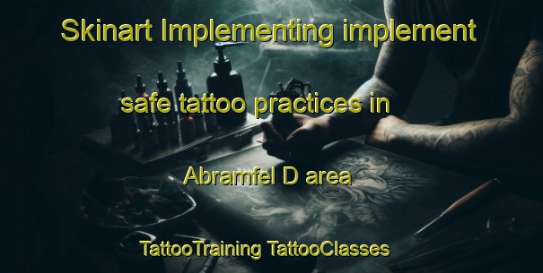 Skinart Implementing implement safe tattoo practices in Abramfel D area | #TattooTraining #TattooClasses #SkinartTraining-Russia