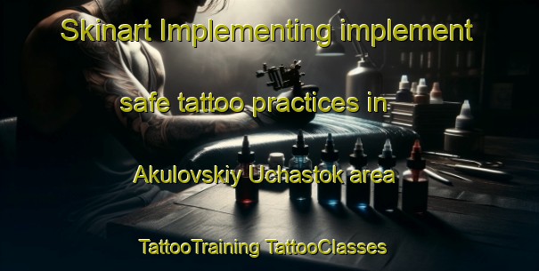 Skinart Implementing implement safe tattoo practices in Akulovskiy Uchastok area | #TattooTraining #TattooClasses #SkinartTraining-Russia