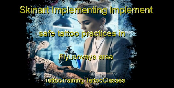 Skinart Implementing implement safe tattoo practices in Flyusovaya area | #TattooTraining #TattooClasses #SkinartTraining-Russia