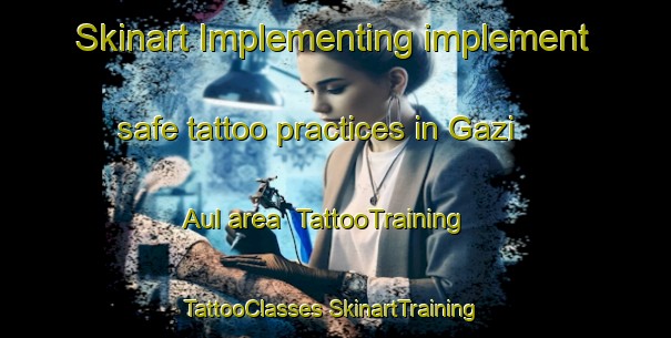 Skinart Implementing implement safe tattoo practices in Gazi Aul area | #TattooTraining #TattooClasses #SkinartTraining-Russia