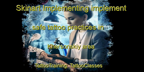 Skinart Implementing implement safe tattoo practices in Khersonskiy area | TattooTraining | TattooClasses | SkinartTraining-Russia