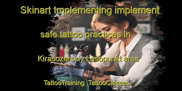 Skinart Implementing implement safe tattoo practices in Kirasozerskiy Lesopunkt area | TattooTraining | TattooClasses | SkinartTraining-Russia