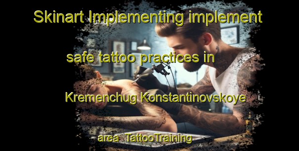 Skinart Implementing implement safe tattoo practices in Kremenchug Konstantinovskoye area | #TattooTraining #TattooClasses #SkinartTraining-Russia