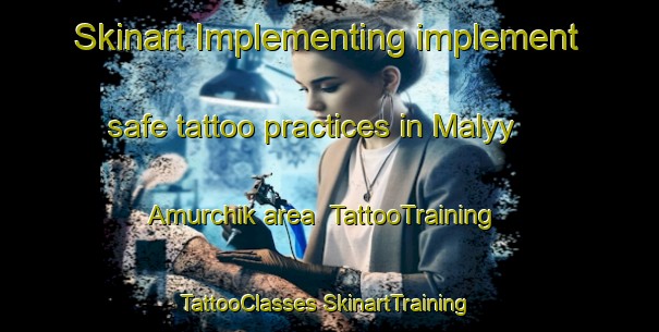 Skinart Implementing implement safe tattoo practices in Malyy Amurchik area | #TattooTraining #TattooClasses #SkinartTraining-Russia