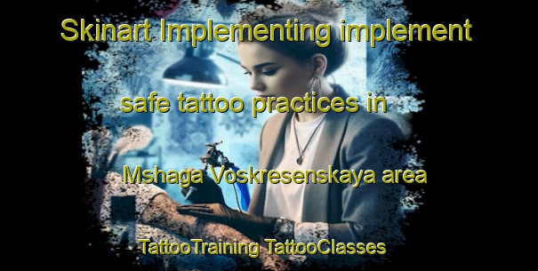 Skinart Implementing implement safe tattoo practices in Mshaga Voskresenskaya area | #TattooTraining #TattooClasses #SkinartTraining-Russia