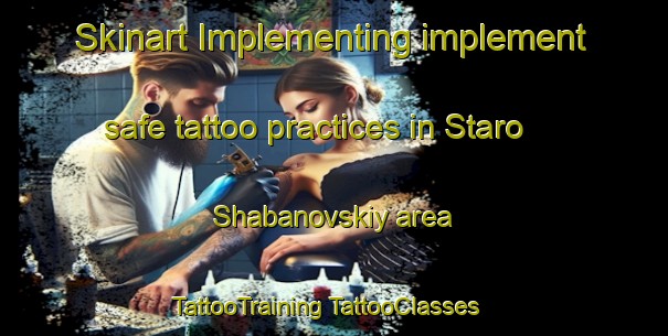 Skinart Implementing implement safe tattoo practices in Staro Shabanovskiy area | #TattooTraining #TattooClasses #SkinartTraining-Russia