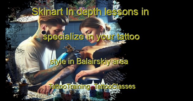 Skinart In-depth lessons in specialize in your tattoo style in Balairskiy area | TattooTraining | TattooClasses | SkinartTraining-Russia