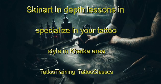 Skinart In-depth lessons in specialize in your tattoo style in Khatka area | TattooTraining | TattooClasses | SkinartTraining-Russia