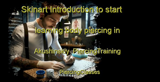 Skinart Introduction to start learning body piercing in Akushinskiy | #PiercingTraining #PiercingClasses #SkinartTraining-Russia