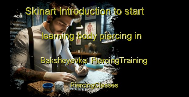 Skinart Introduction to start learning body piercing in Baksheyevka | #PiercingTraining #PiercingClasses #SkinartTraining-Russia