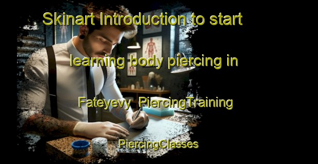 Skinart Introduction to start learning body piercing in Fateyevy | #PiercingTraining #PiercingClasses #SkinartTraining-Russia