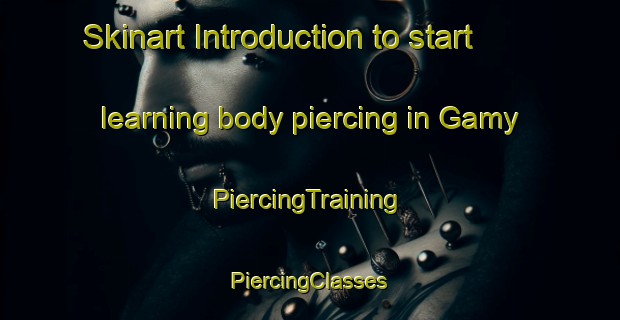 Skinart Introduction to start learning body piercing in Gamy | #PiercingTraining #PiercingClasses #SkinartTraining-Russia