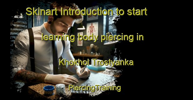 Skinart Introduction to start learning body piercing in Khokhol Trostyanka | #PiercingTraining #PiercingClasses #SkinartTraining-Russia