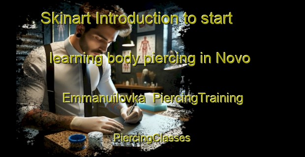 Skinart Introduction to start learning body piercing in Novo Emmanuilovka | #PiercingTraining #PiercingClasses #SkinartTraining-Russia