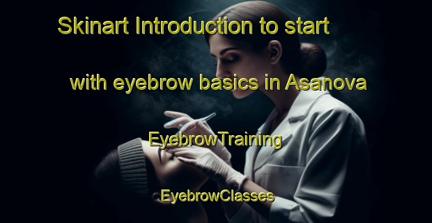 Skinart Introduction to start with eyebrow basics in Asanova | EyebrowTraining | EyebrowClasses | SkinartTraining-Russia