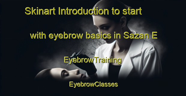 Skinart Introduction to start with eyebrow basics in Sazan E | EyebrowTraining | EyebrowClasses | SkinartTraining-Russia