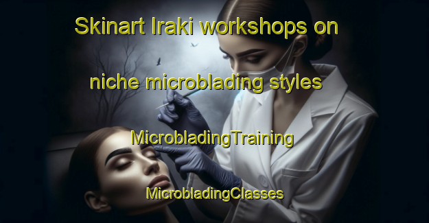 Skinart Iraki workshops on niche microblading styles | #MicrobladingTraining #MicrobladingClasses #SkinartTraining-Russia