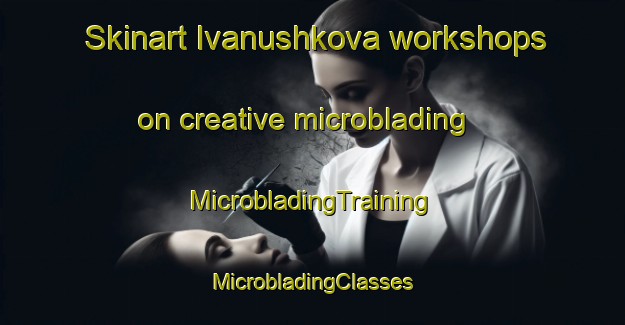 Skinart Ivanushkova workshops on creative microblading | #MicrobladingTraining #MicrobladingClasses #SkinartTraining-Russia