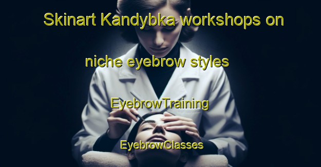 Skinart Kandybka workshops on niche eyebrow styles | EyebrowTraining | EyebrowClasses | SkinartTraining-Russia
