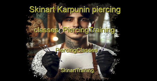 Skinart Karpunin piercing classes | PiercingTraining | PiercingClasses | SkinartTraining-Russia