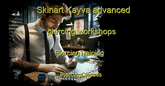 Skinart Kayva advanced piercing workshops | PiercingTraining | PiercingClasses | SkinartTraining-Russia
