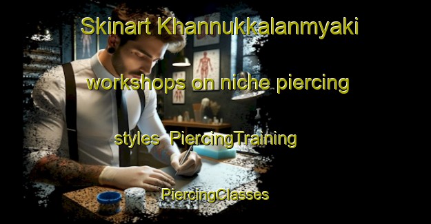 Skinart Khannukkalanmyaki workshops on niche piercing styles | #PiercingTraining #PiercingClasses #SkinartTraining-Russia