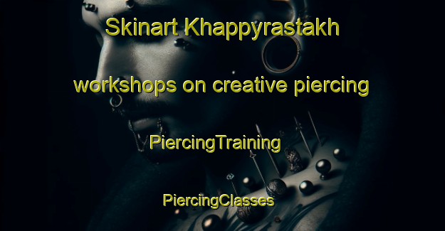 Skinart Khappyrastakh workshops on creative piercing | PiercingTraining | PiercingClasses | SkinartTraining-Russia
