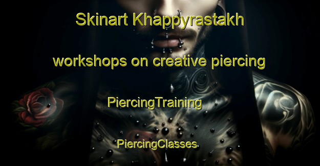 Skinart Khappyrastakh workshops on creative piercing | PiercingTraining | PiercingClasses | SkinartTraining-Russia