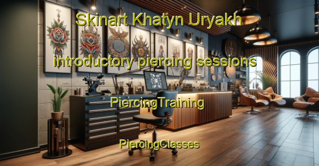 Skinart Khatyn Uryakh introductory piercing sessions | #PiercingTraining #PiercingClasses #SkinartTraining-Russia